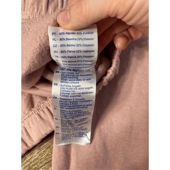 FILA Small pink crop top sweatshirt athletic - Picture 5 of 6